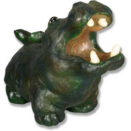 Molly Hippo Birdfeeder Outdoor/Indoor Statue - Bella Statues
