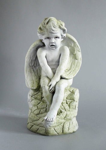 Nuriel Angel On Base Outdoor/Indoor Statue - Bella Statues
