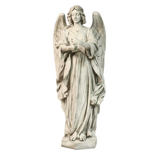 Custom Painted Lifesize Angel for Lantern - not included Outdoor/Indoor Statue - Bella Statues