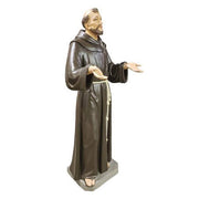 Custom Painted Lifesize Francis Assisi Pleading 64 Outdoor/Indoor Statue - Bella Statues