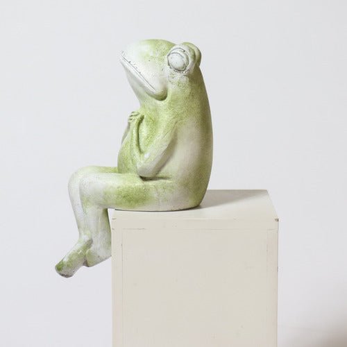 Drama Frog 8 Outdoor/Indoor Statue - Bella Statues