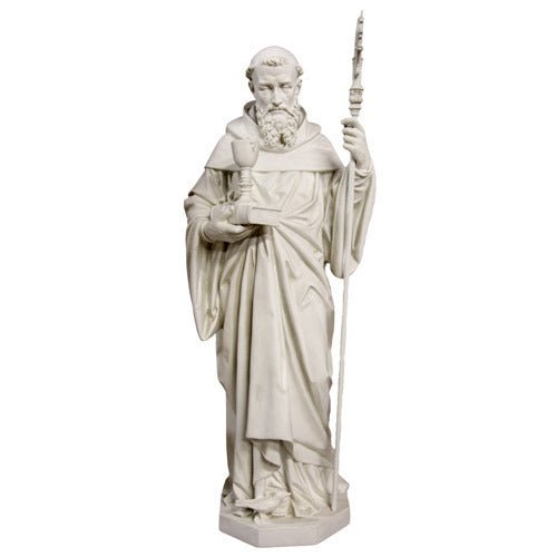 Lifesize St. Benedict for Lent Outdoor/Indoor Statue - Bella Statues