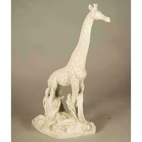 Giraffe On Prairie 24"h Outdoor/Indoor Statue - Bella Statues