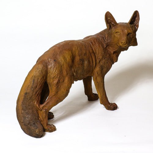 Steady Fox Outdoor/Indoor Statue - Bella Statues