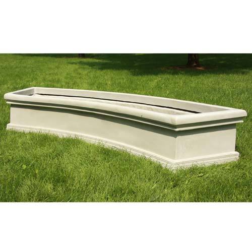 Lifesize Waldorf Curved Planter 10' Outdoor/Indoor Statue - Bella Statues
