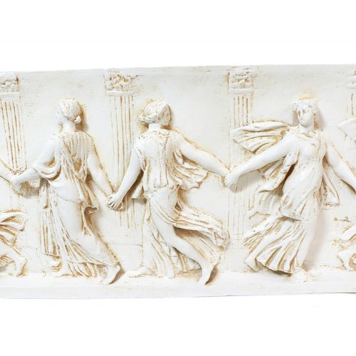 Bacchantes Dancing Frieze Outdoor/Indoor Statue - Bella Statues