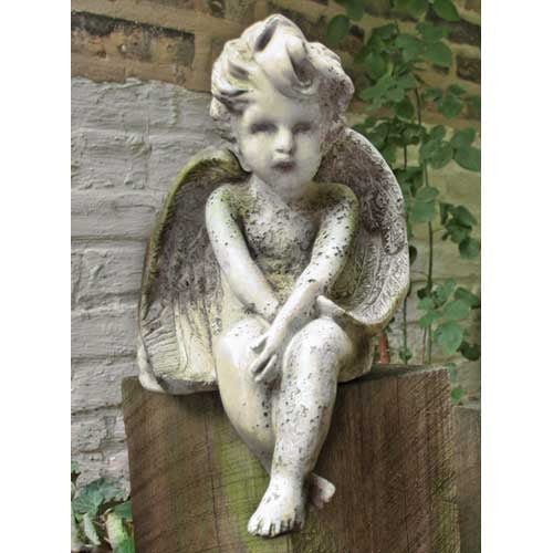 Meditation Cherub Medium 15 Outdoor/Indoor Statue - Bella Statues