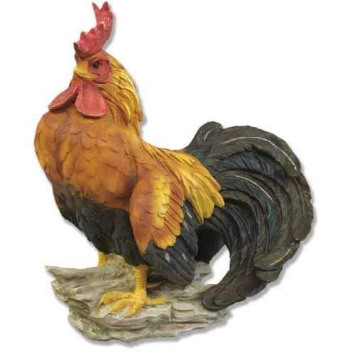 Rooster - Standing 14 Outdoor/Indoor Statue - Bella Statues