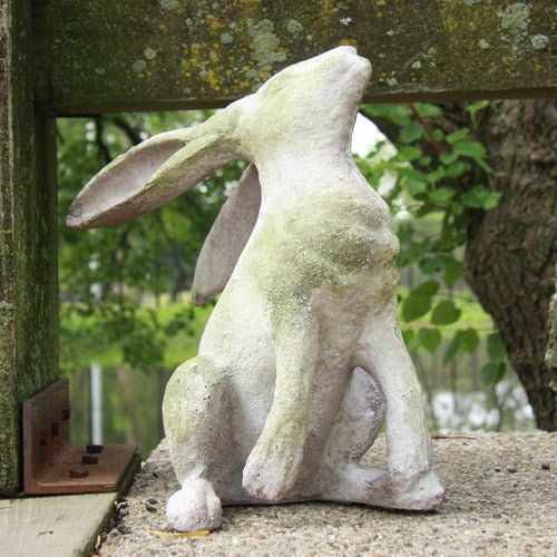 Perky Rabbit Outdoor/Indoor Statue - Bella Statues