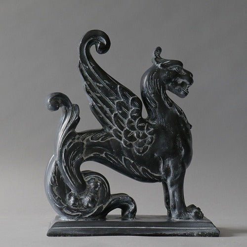 Griffin Carving 15 Outdoor/Indoor Statue - Bella Statues
