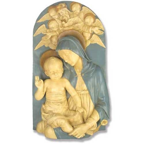 Lifesize Mother And Child Heaven 38 Outdoor/Indoor Statue - Bella Statues