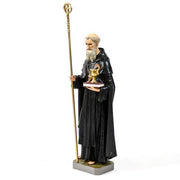 Custom Painted Saint Benedict 30"H Outdoor/Indoor Statue - Bella Statues