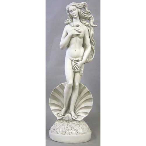 Birth At Venus 25.5 H Outdoor/Indoor Statue - Bella Statues