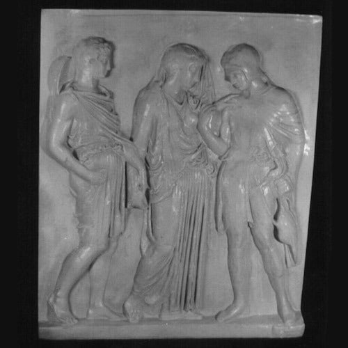 Lifesize Orpheus, Eurydice And Hermes Outdoor/Indoor Statue - Bella Statues