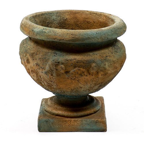 Rough Leaf Urn 16 Outdoor/Indoor Statue - Bella Statues