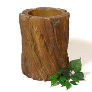 Log Planter Outdoor/Indoor Statue - Bella Statues
