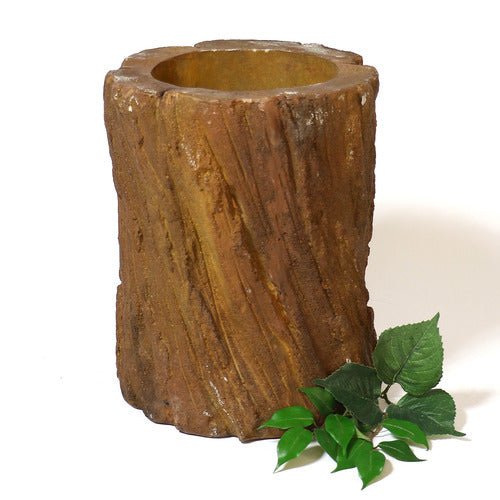 Log Planter Outdoor/Indoor Statue - Bella Statues