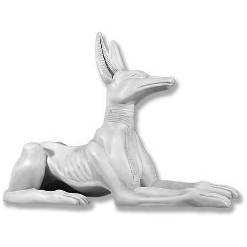 Lifesize Jackal Of Anubis 29 Outdoor/Indoor Statue - Bella Statues