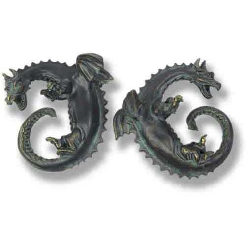 Dragon Ring Set Outdoor/Indoor Statue - Bella Statues