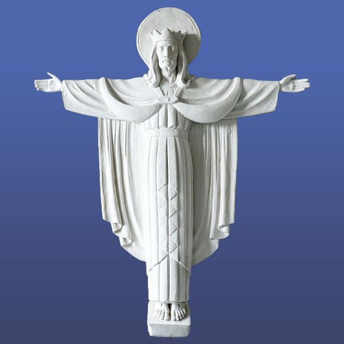 Christ the King Wall Outdoor/Indoor Statue - Bella Statues