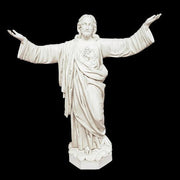 Lifesize Sacred Heart Pleading 63" Outdoor/Indoor Statue - Bella Statues
