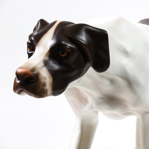 Custom Painted Lifesize Pointer 51 W Outdoor/Indoor Statue - Bella Statues