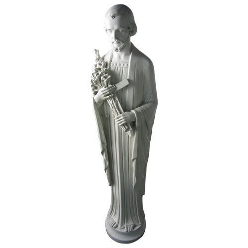 Lifesize St. Joseph 5' (thin) Outdoor/Indoor Statue - Bella Statues