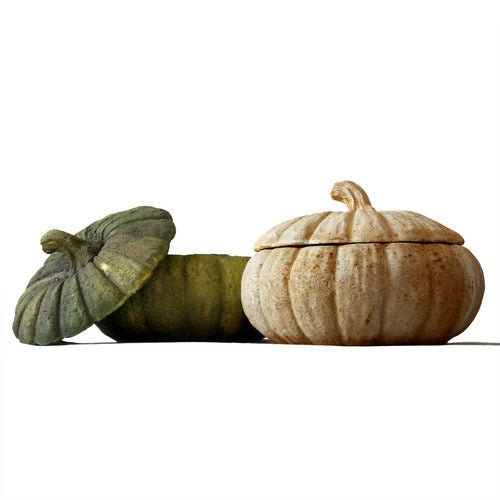 Wide Pumpkin Planter Outdoor/Indoor Statue - Bella Statues