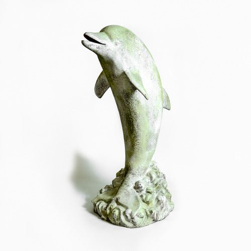 Lifesize Dolphin Life - Size Outdoor/Indoor Statue - Bella Statues