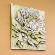 Chrysanthemum Plaque Outdoor/Indoor Statue - Bella Statues