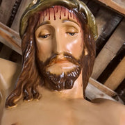 Custom Painted Lifesize Corpus Of Christ - 72 Outdoor/Indoor Statue - Bella Statues