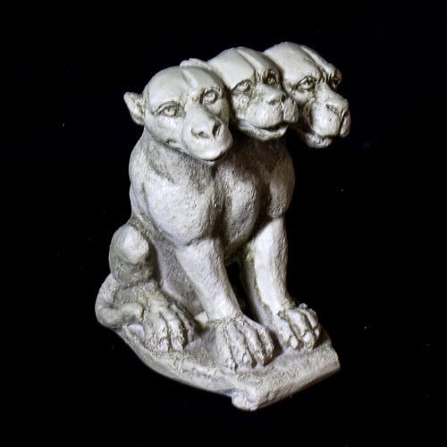 Cerberus Gargoyle - Dwarf Outdoor/Indoor Statue - Bella Statues