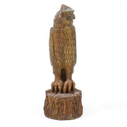 Owl Carved 18 Outdoor/Indoor Statue - Bella Statues