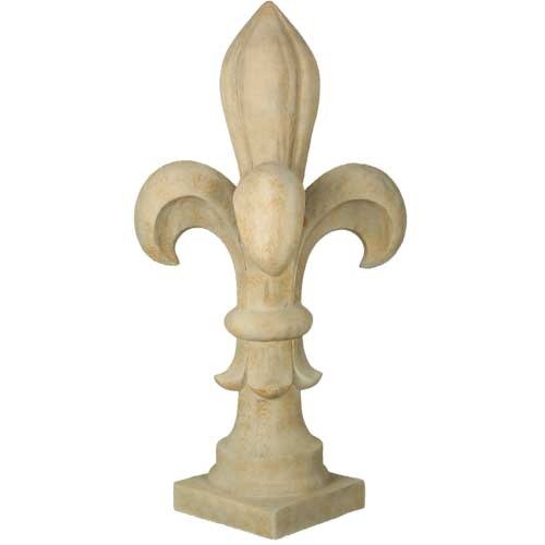 Fleur De Lis Monticello 35 Outdoor/Indoor Statue - Bella Statues