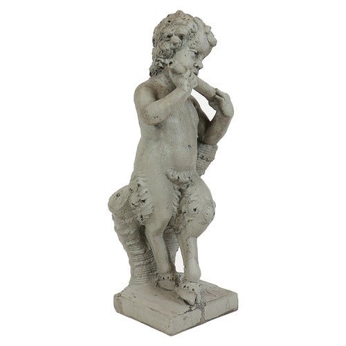 English Garden Pan 31 Outdoor/Indoor Statue - Bella Statues