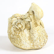 Floral Swan 8 Outdoor/Indoor Statue - Bella Statues