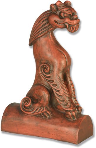 Asian Dragon Tile 15 Outdoor/Indoor Statue - Bella Statues