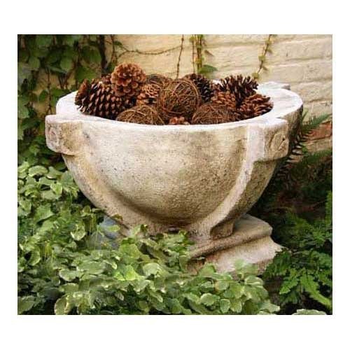 Round Prarie Pot 17 Outdoor/Indoor Statue - Bella Statues