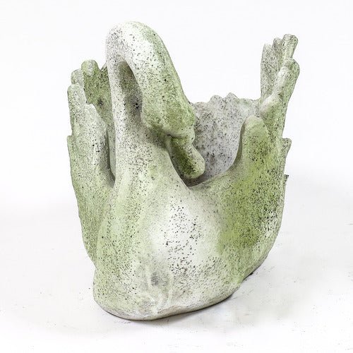 Swan Planter 16 Outdoor/Indoor Statue - Bella Statues