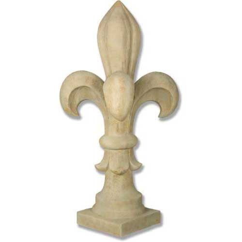 Fleur De Lis Finial - 14 Outdoor/Indoor Statue - Bella Statues