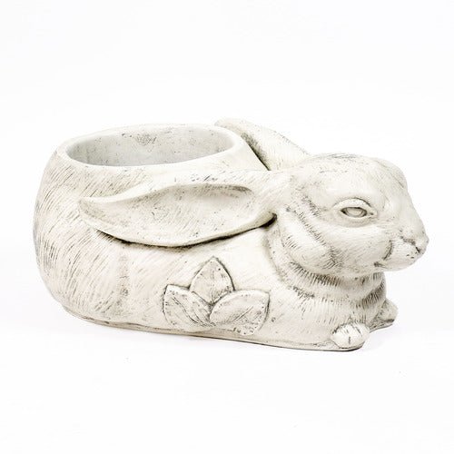 Rabbit Planter Outdoor/Indoor Statue - Bella Statues