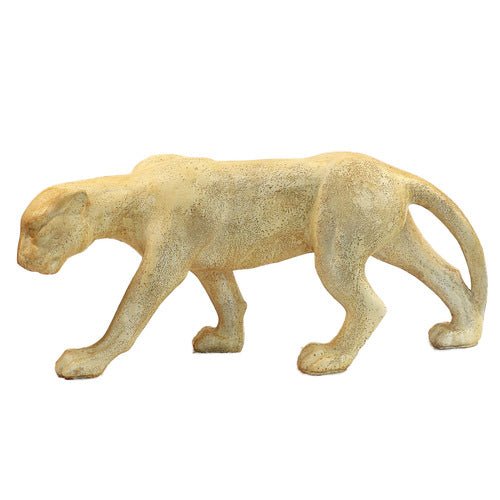 Lifesize Cougar Stalking 24 (Panther) Outdoor/Indoor Statue - Bella Statues