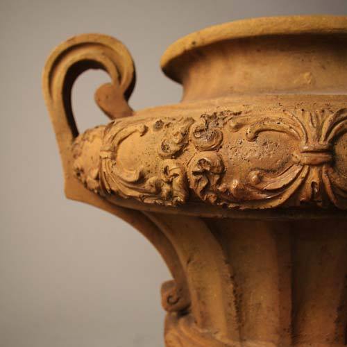 Embellished Urn 31 with Lid Outdoor/Indoor Statue - Bella Statues