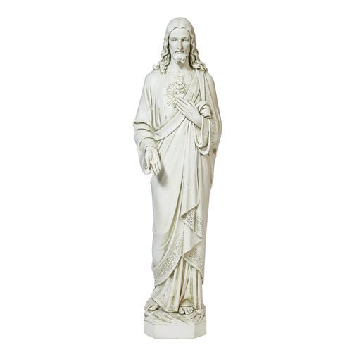 Sacred Heart of Jesus 36.5"H Outdoor/Indoor Statue - Bella Statues