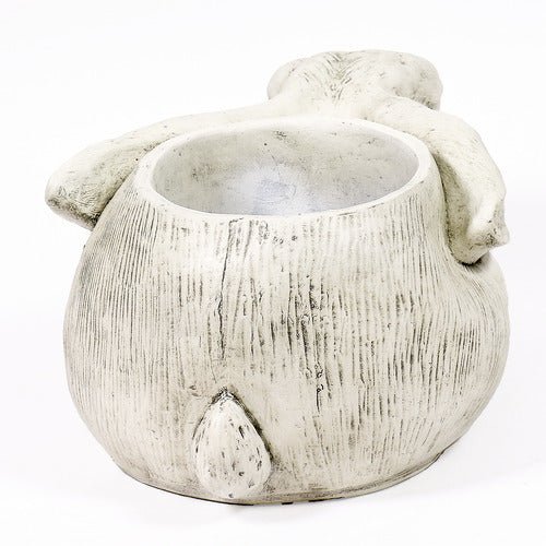 Rabbit Planter Outdoor/Indoor Statue - Bella Statues