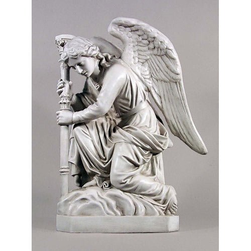 Bergama Angel - Right 35 Outdoor/Indoor Statue - Bella Statues