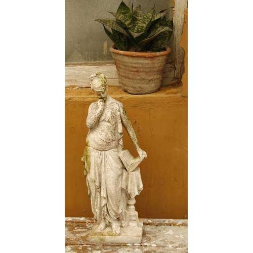 Library Girl 16 Outdoor/Indoor Statue - Bella Statues