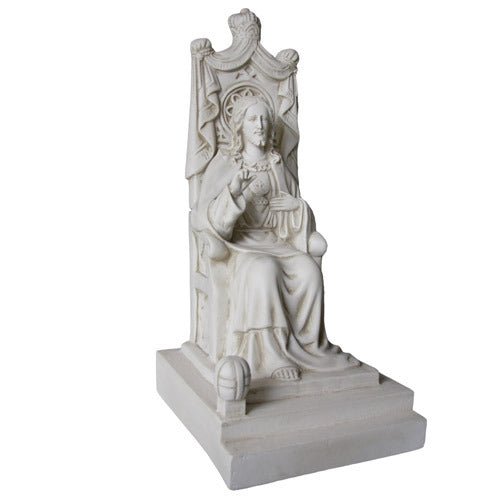 Christ The King Seated 22 Outdoor/Indoor Statue - Bella Statues