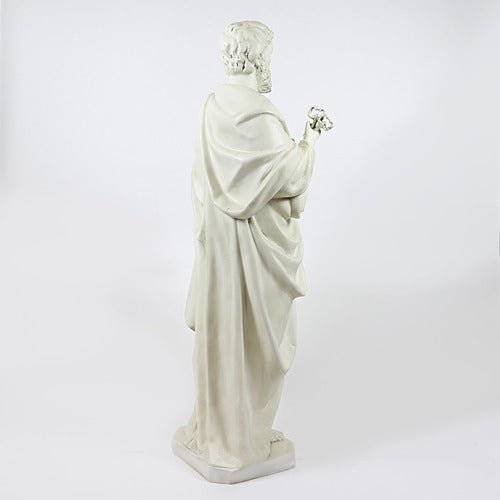 Lifesize Saint Peter 63"H Outdoor/Indoor Statue - Bella Statues