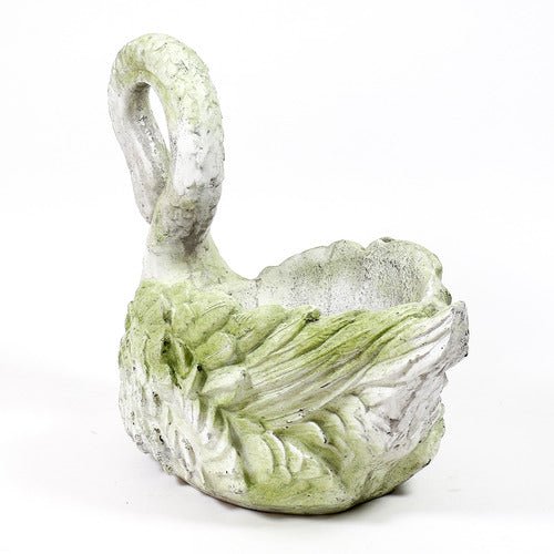 Swan Grande Planter 22 Outdoor/Indoor Statue - Bella Statues